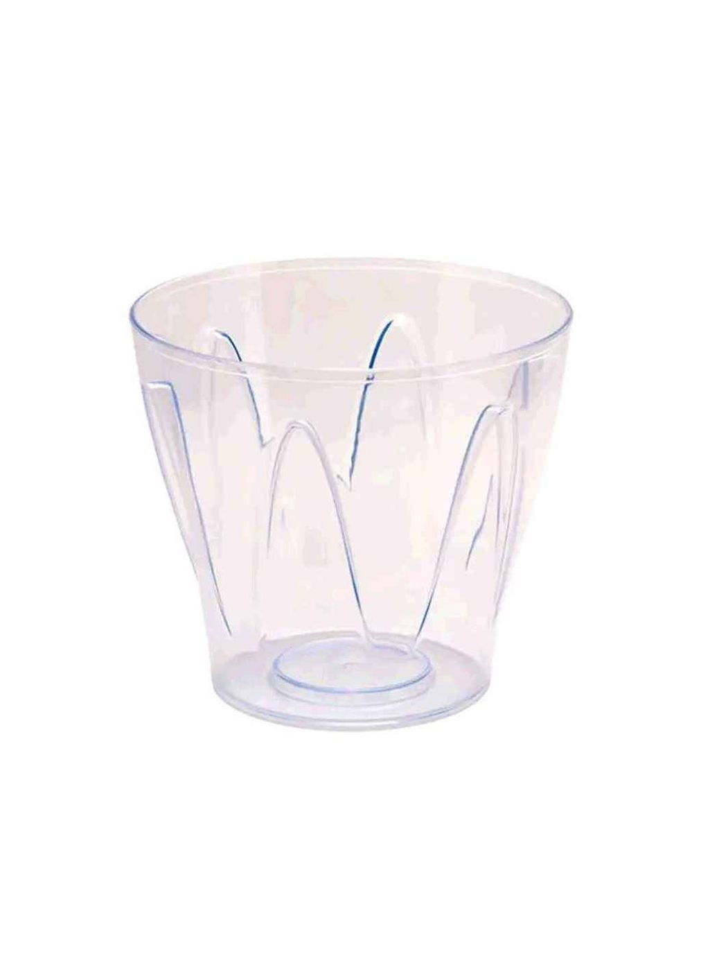 Кашпо 2л "Аркада" 164мм, Прозрачный Еталон-С (357216764)