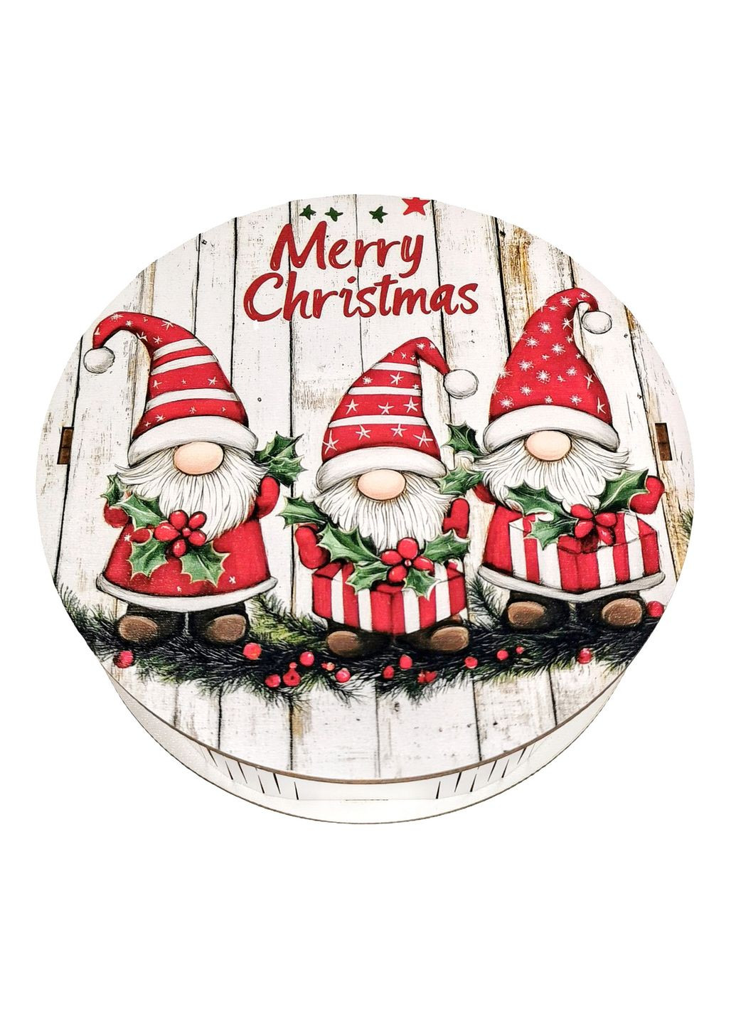 Подарунок №42/8 “Солодка місія гномів ” 245г (15х15х5см, у дерев'яній коробці) Унікальна цукерка (372656370)