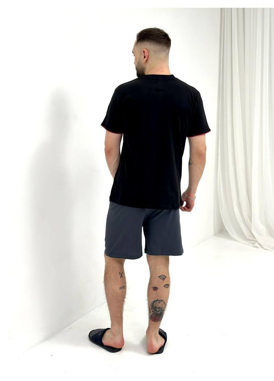 Піжама чоловіча футболка та шорти GT (317268498)