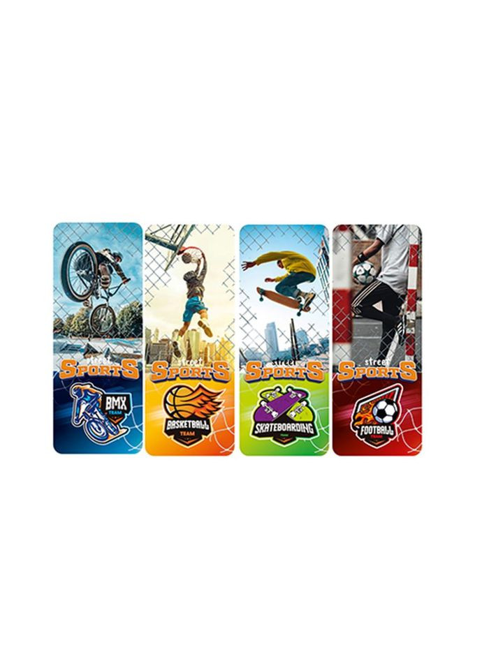 Набір ламінованих закладок для книг АП-0902, 4 шт (Вид 5) No Brand (330602056)