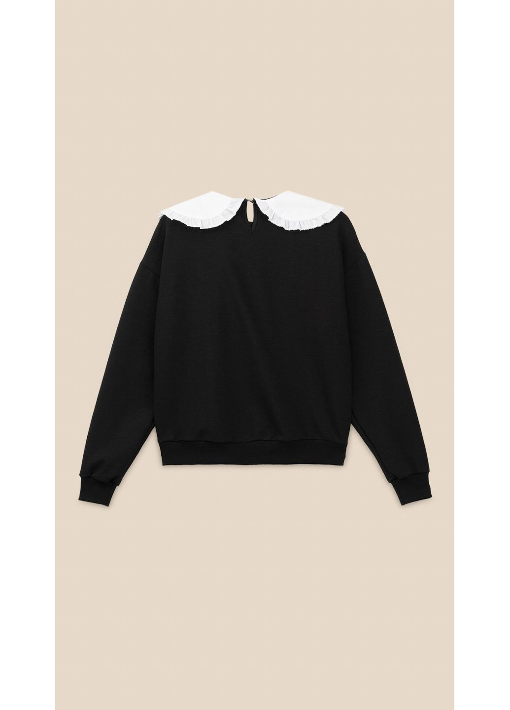 LAWA світшот однотонний для дівчинки gtc02321 134 см shop (2000999303708) однотонний чорний