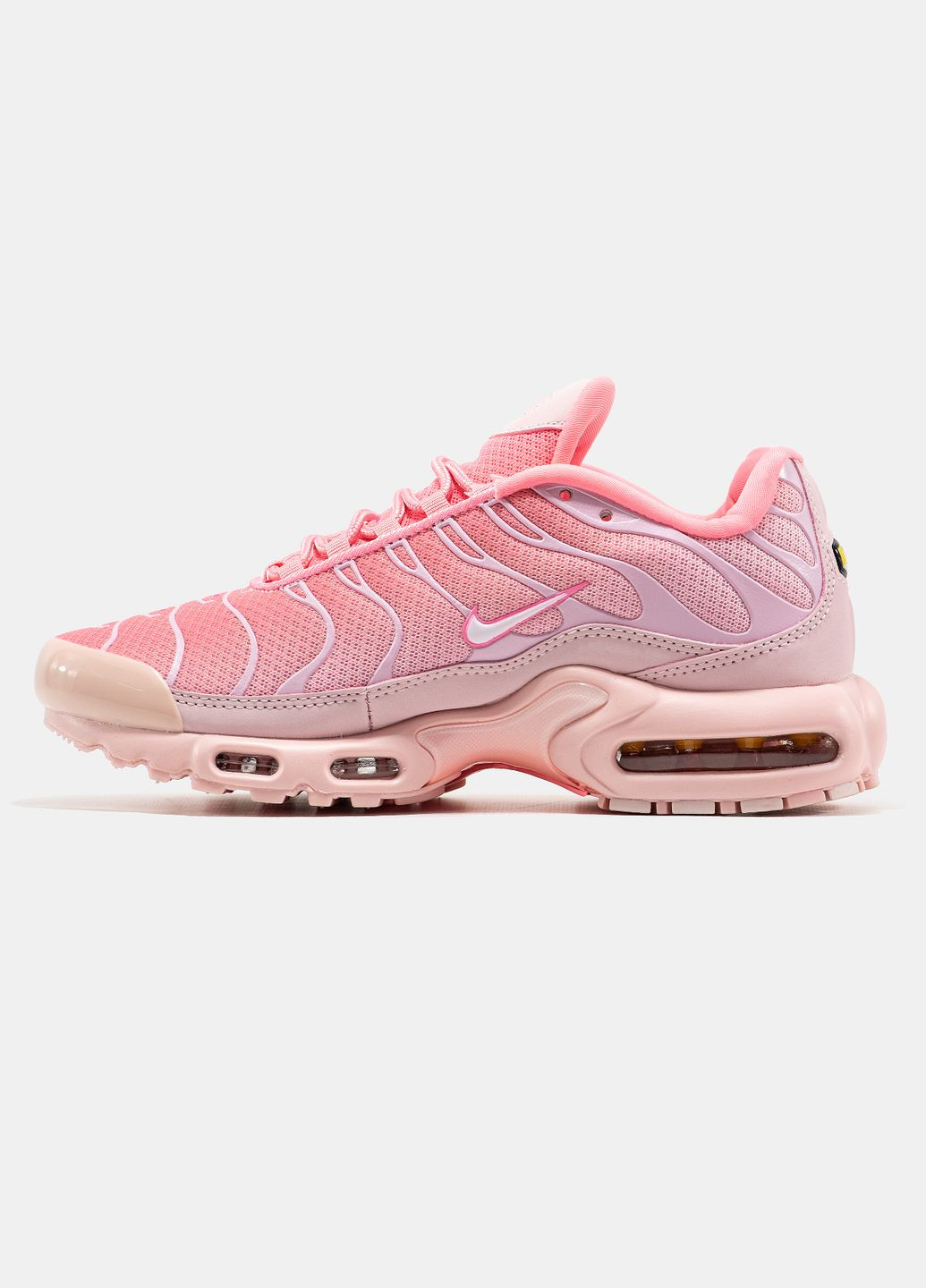 Кроссовки женские Nike Air Max TN Neon Pink Black | Найк Аир Макс ТН розовые No Brand розовые демисезоны (335012320)