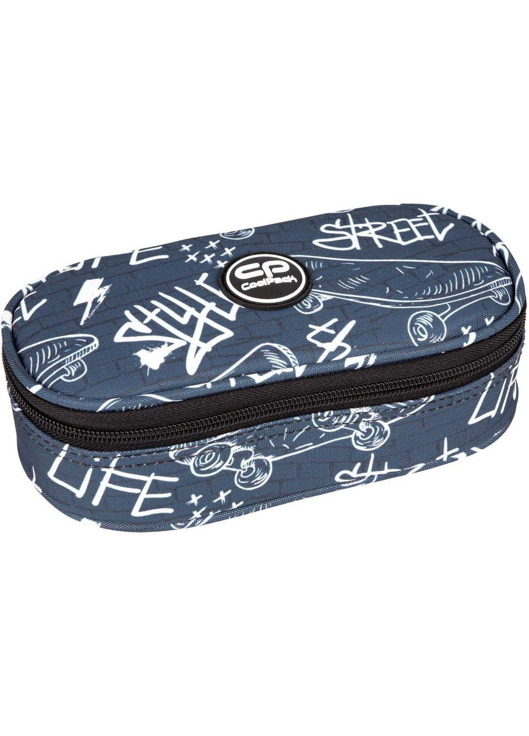 Пенал на блискавці Campus Street Life, з органайзером для ручок, 23х9х5 см () CoolPack F062697 (331859995)