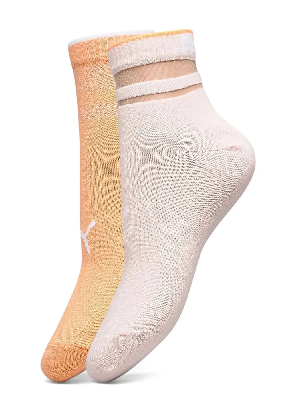 Комбіновані шкарпетки short sock structure peach/pink (2 пари) 103002001-010 Puma (399398603)