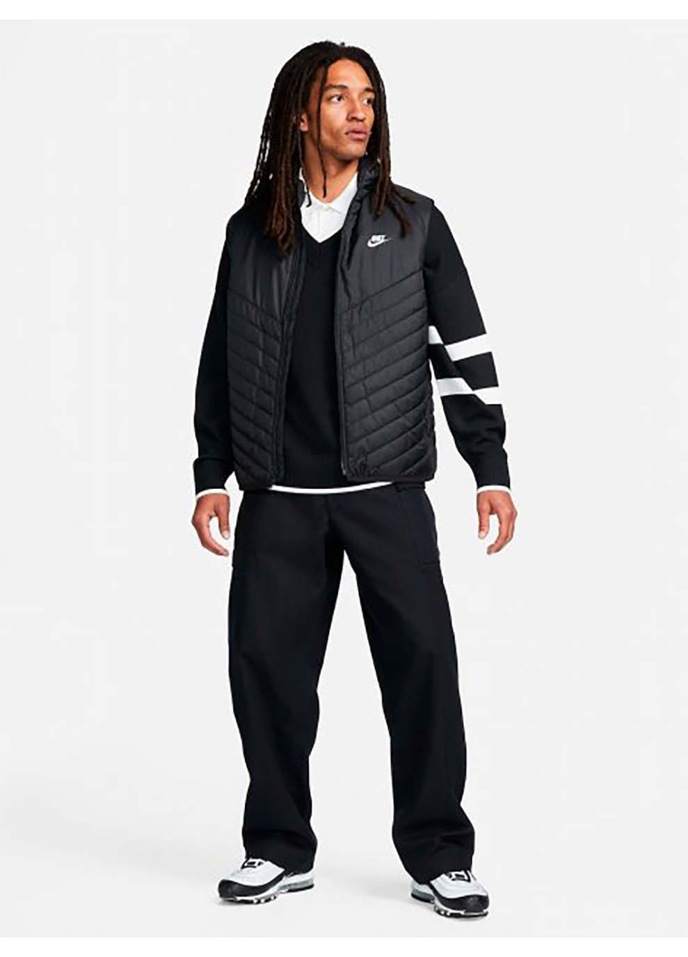 Чоловіча Жилетка M Nk Tf Wr Midweight Vest Чорний Nike (367599832)