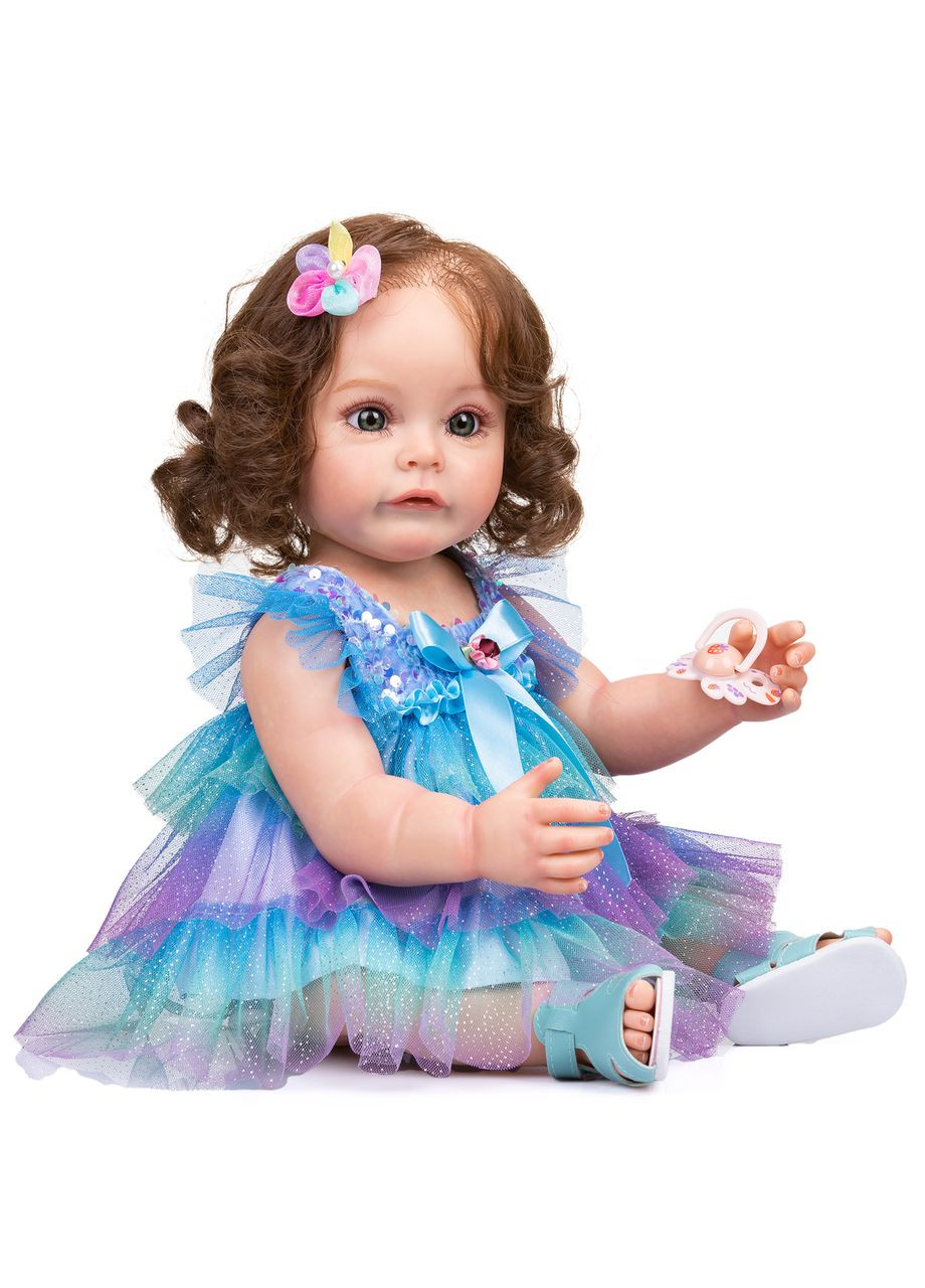 Лялька Реборн Девочка Виола 55 см Reborn (301532747)