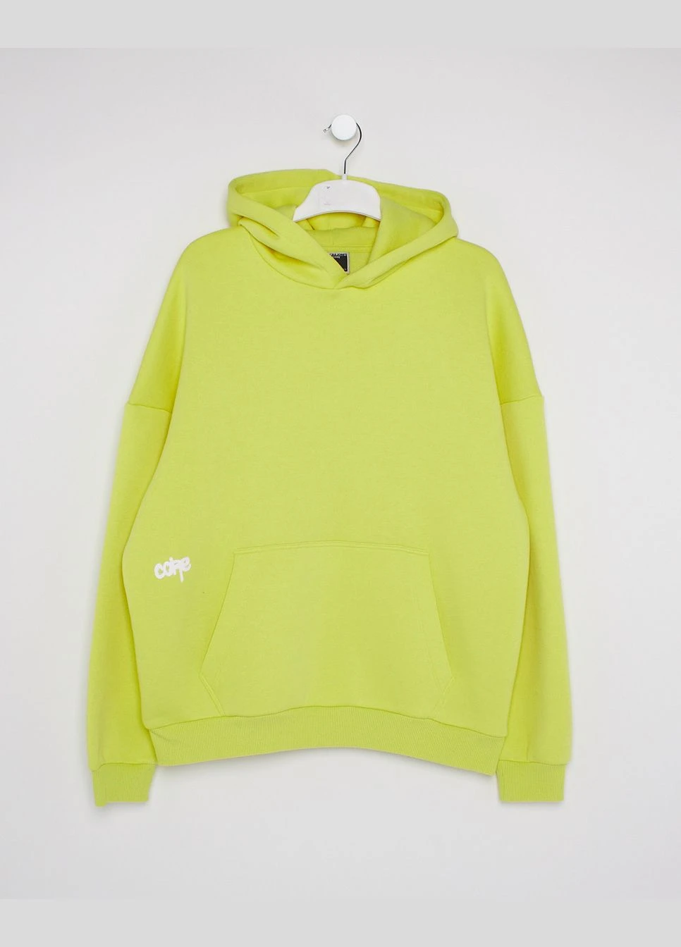 Худи флис,желтый с принтом,JACK&JONES Jack & Jones (283302417)