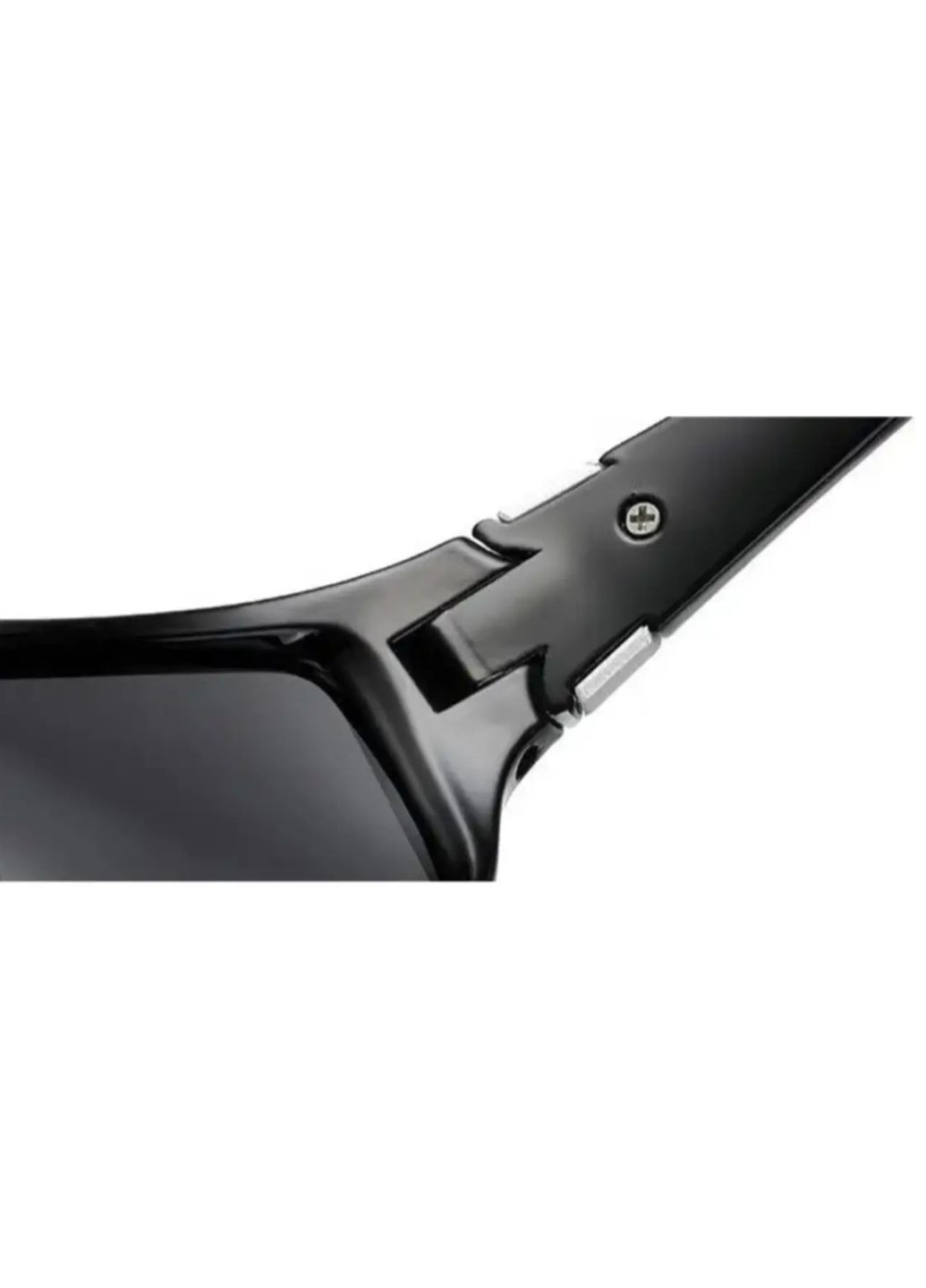 Сонцезахисні спортивні окуляри чоловічі прямокутні чорні UV400 пластикові легкі для бігу велоспорту активного відпочинку No Brand (364859639)