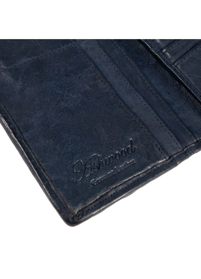 Темно-синій жіночий портмоне з натуральної шкіри D84 Navy Ashwood (303831442)