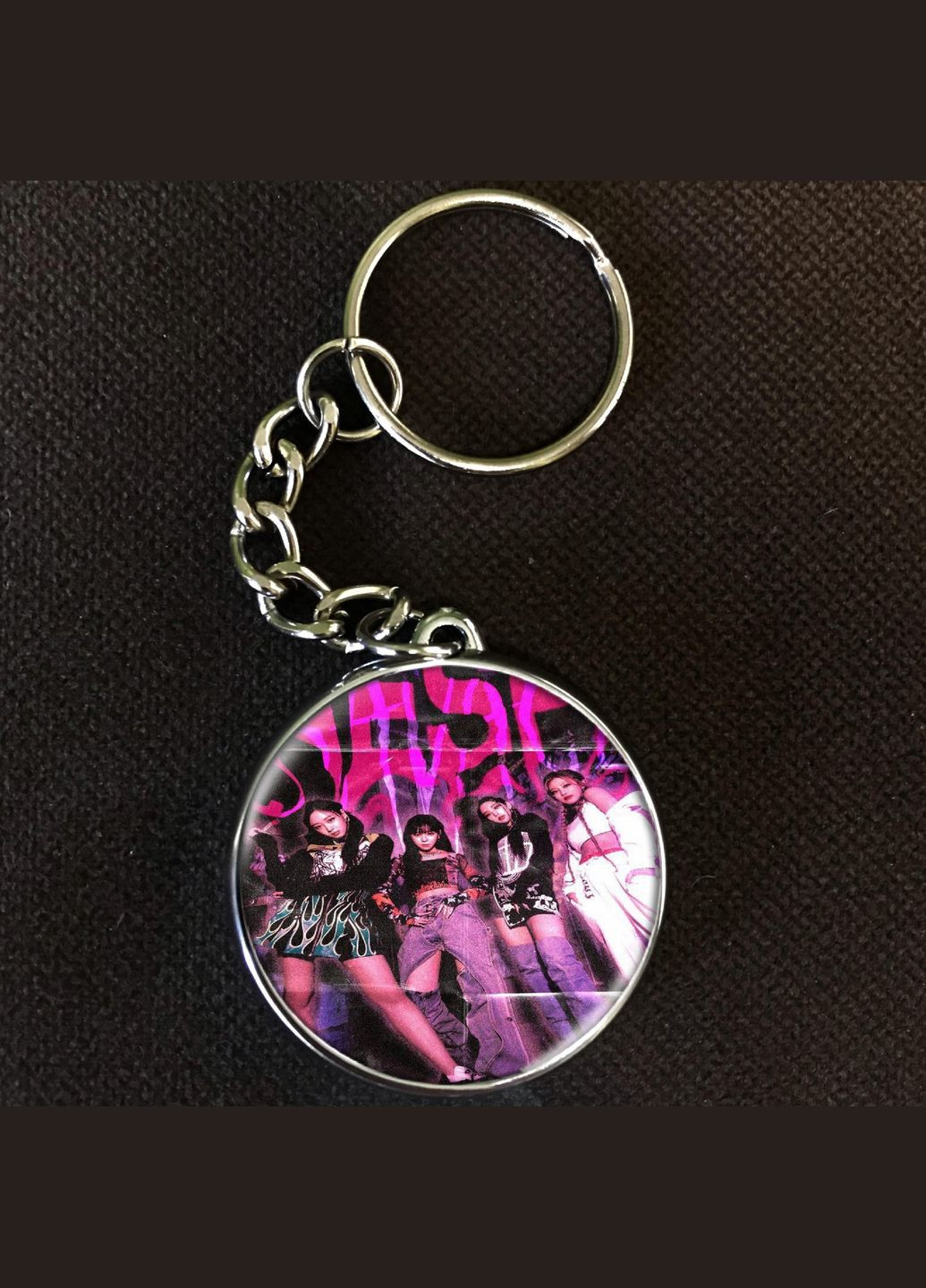 Брелок k pop aespa #005 silver No Brand (327220737)