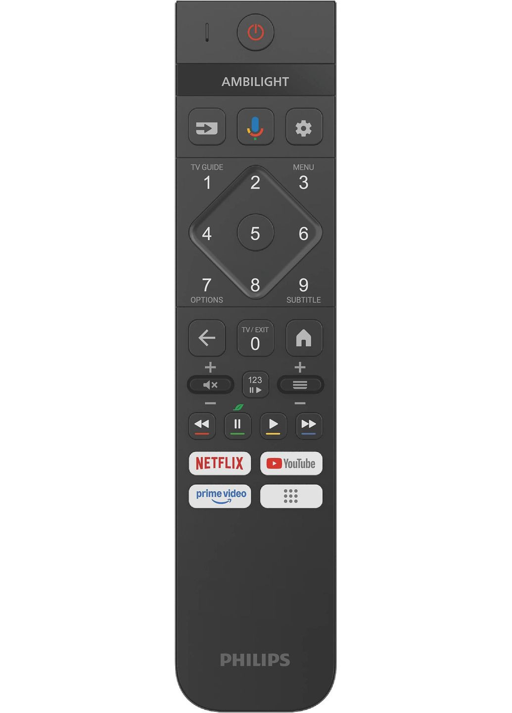 Телевізор 65" 65OLED820/12 OLED 4K 144Hz Smart Google TV Black Ambilight Philips (370605247)