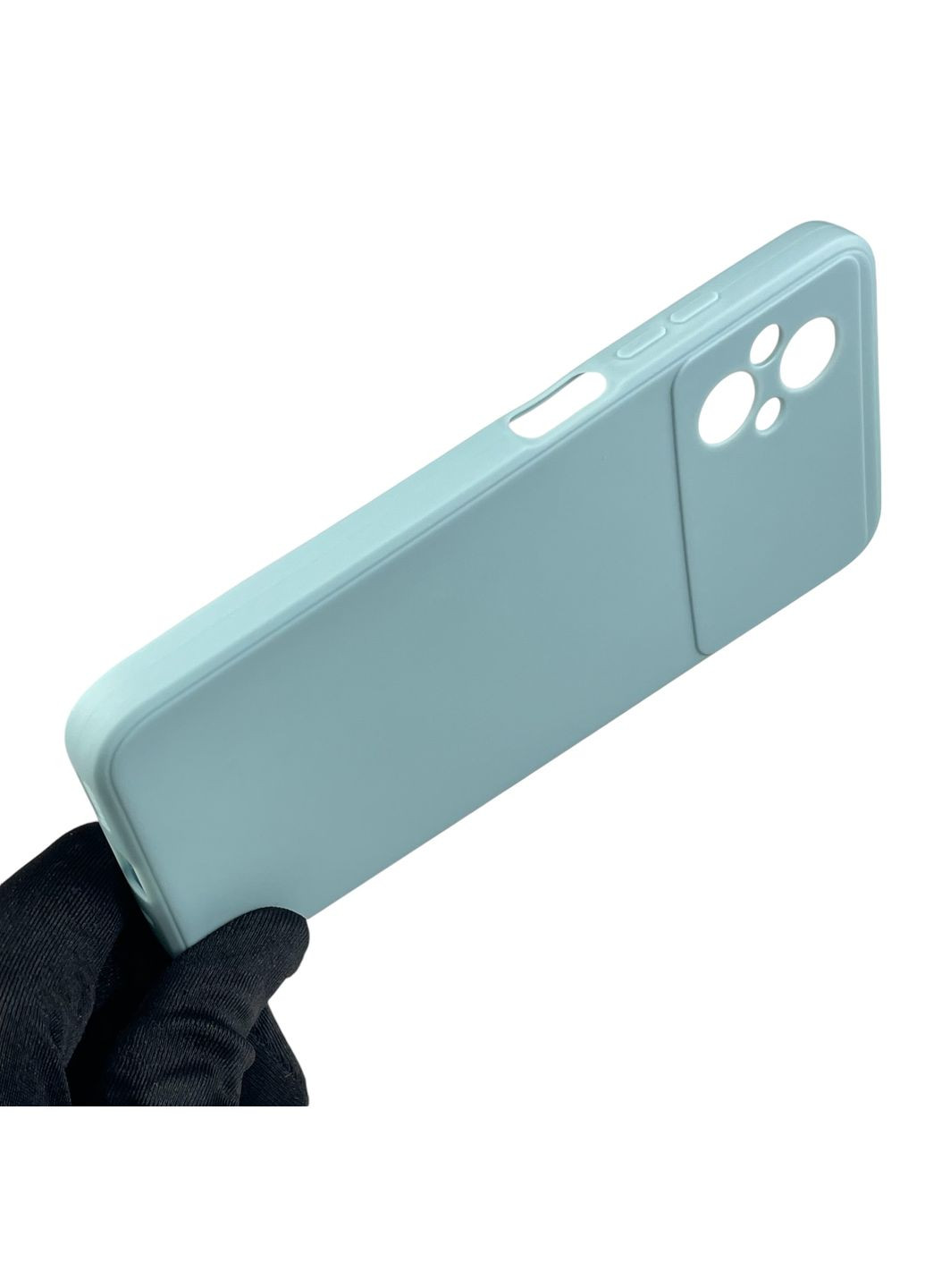 Чехол для Poco M5 с квадратными гранями с защитой камеры на сяоми поко м5 серый Xiaomi (366022430)