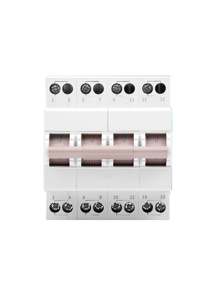 Модульный опрокидывающий автомат трехпозиционный (перекидной автомат) SF219G-4P-63A с общим выходом Voltronic (360399226)