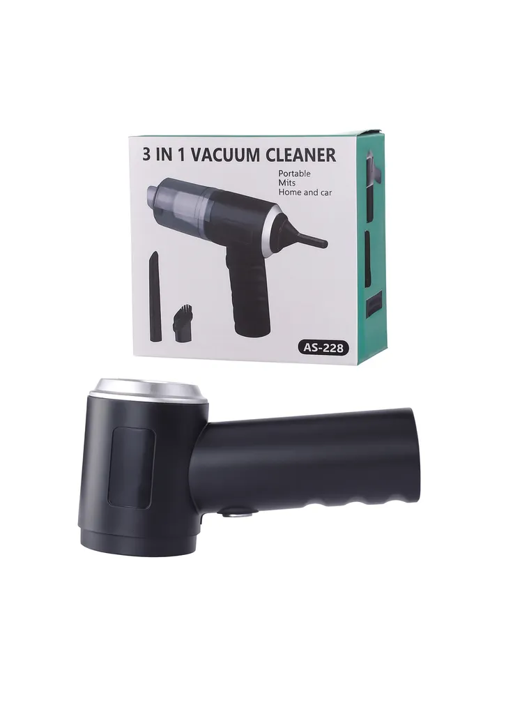 Автомобильный портативный беспроводной пылесос Vacuum cleaner 2 in 1 No Brand (407340171)
