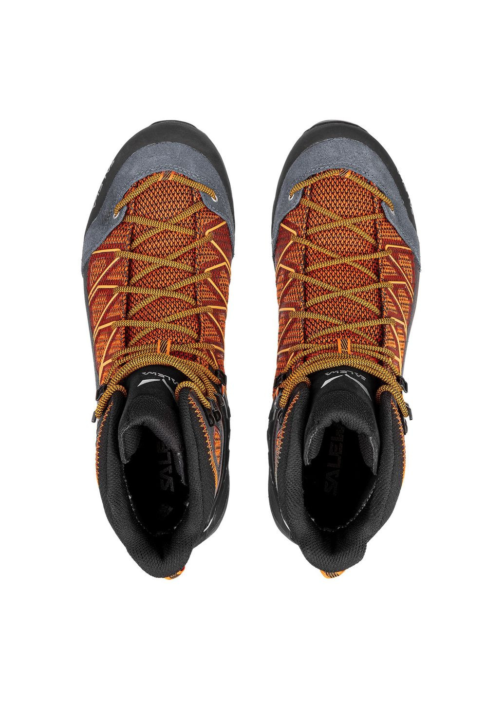 Цветные осенние ботинки ms mtn trainer lite mid gtx серый-оранжевый Salewa