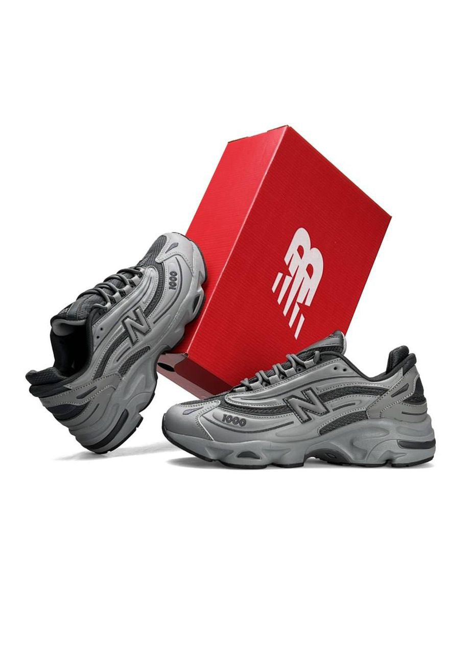 Сірі кросівки чоловічі No Brand