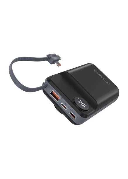Повербанк 20000 mAh Choetech B696 Black QC3.0 PD3.0 бездротове заряджання смартфонів і Apple Watch No Brand (400405318)