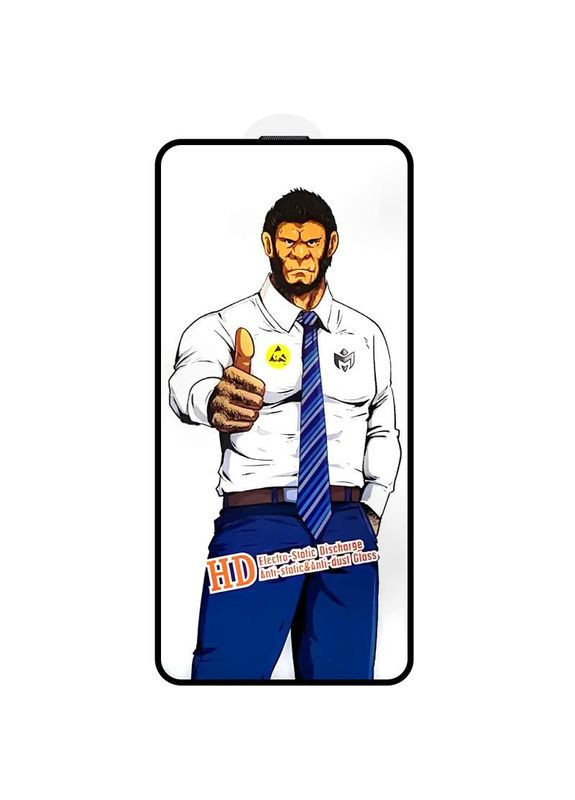 Защитное стекло 5D Anti static Pro (тех.пак) для Apple iPhone 14 Pro (6.1") Epik (372020752)