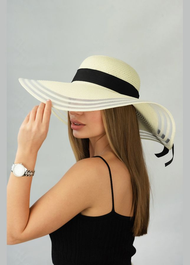 Широкополий жіночий капелюх Сандра Braxton (292311069)