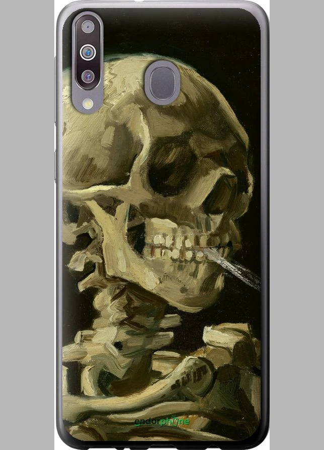 Чехол на Samsung Galaxy A40s A3050 Винсент Ван Гог. Череп "5544t-2058-70447" Endorphone (387687327)
