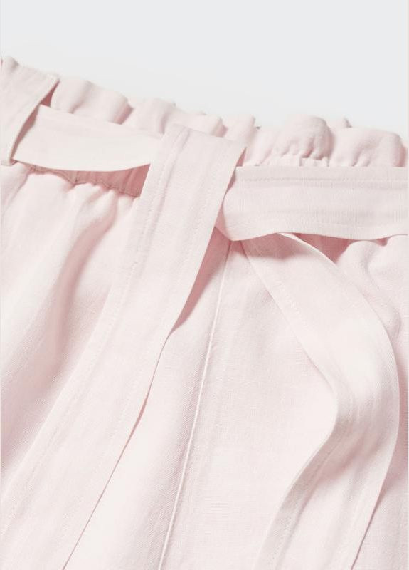 Летние шорты льняные хлопковые под пояс. Mango (335018955)