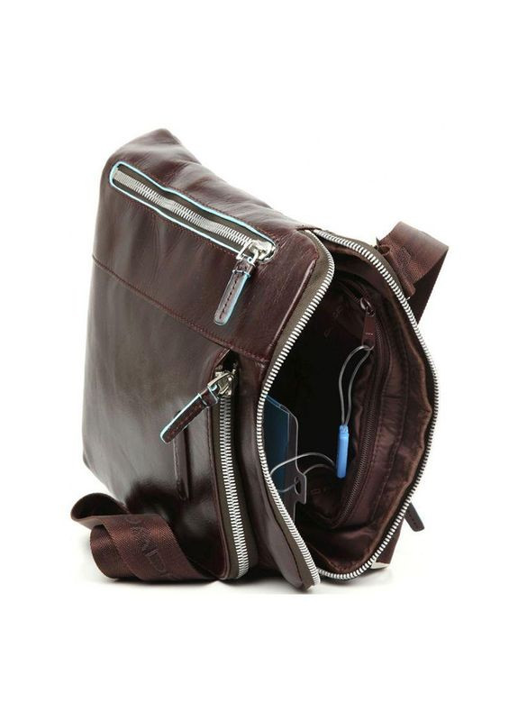 Мужская сумка BL SQUARE Cognac верт. на ремне (CA1816B2_MO) Piquadro (322327143)