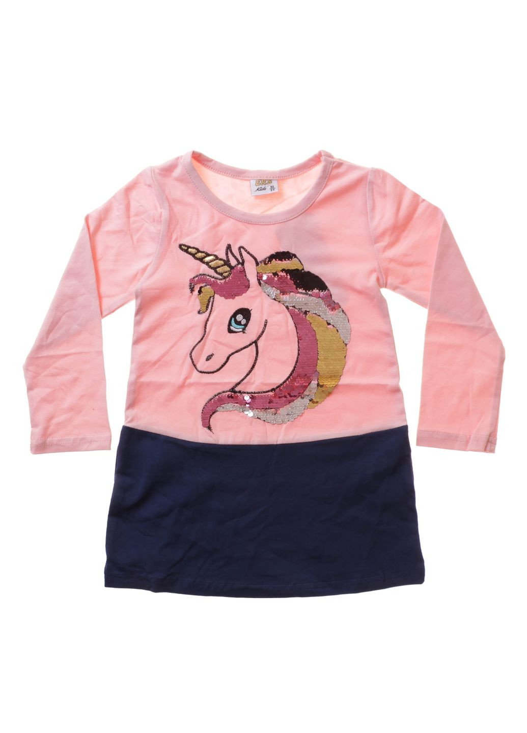 Персиковое платье s 89 персиковый Breeze (317776815)