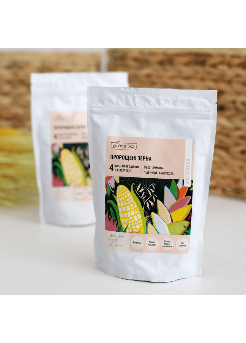 Пророщені зерна 300 — джерело вітамінів та корисних речовин, 300 г Чойс CHOICE (338793119)