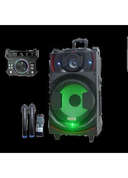 Акумуляторна акустична система UF-1151-DT колонка валіза 250Вт USB, SD, FM радіо, Bluetooth, мікрофон, ДК (UF-1151-DT) XPRO (392925055)