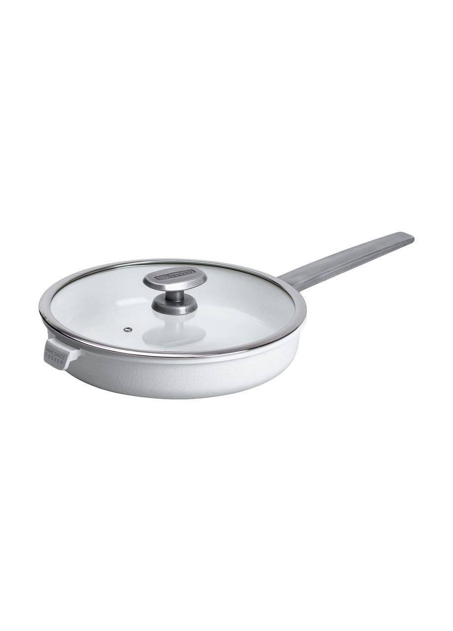 Сковорода універсальна Designed алюмінієва 28 см з антипригарним покриттям, білий MGC (322771257)