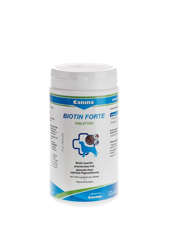 Інтенсивний курс для шерсті Biotin Forte 700 г 210 таблеток (4027565101115) Canina (279565139)