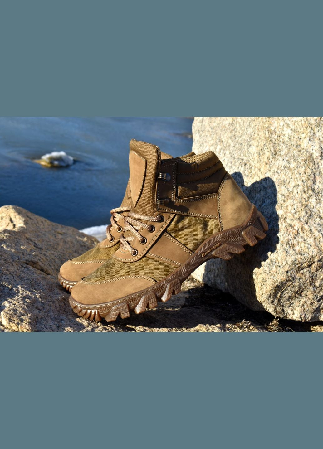 Військові Чоловічі Тактичні Берці Зимові. 36-48р Койот. Легкі та зручні! MSZM-1016 No Brand (301143201)