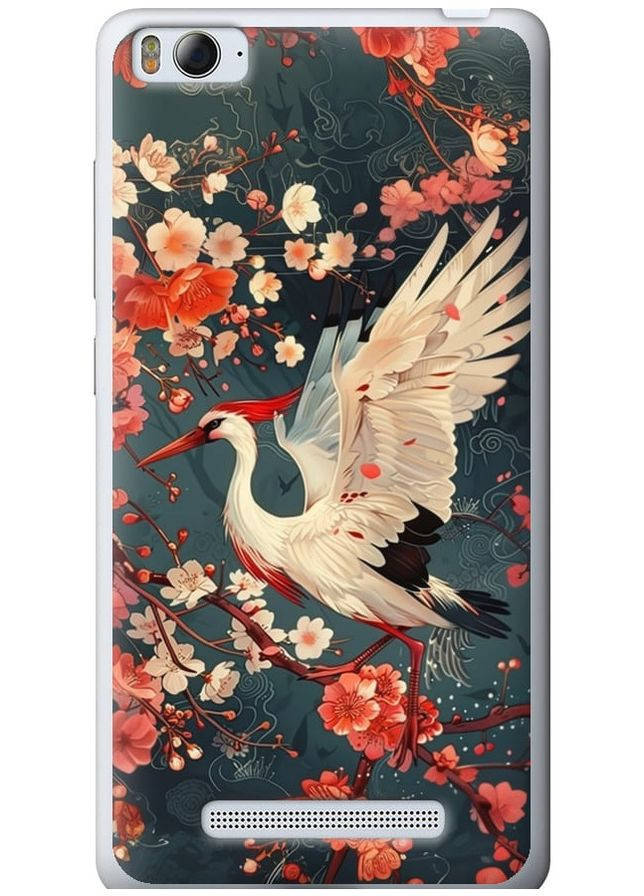 2D пластиковий чохол 'Сакура та лелека' для Endorphone Xiaomi Mi4i (291128518)