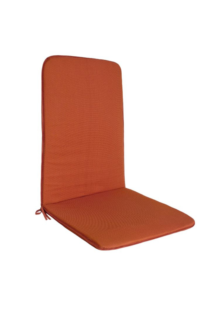 Подушка на садове крісло 115х48 см помаранчевий No Brand (324829378)
