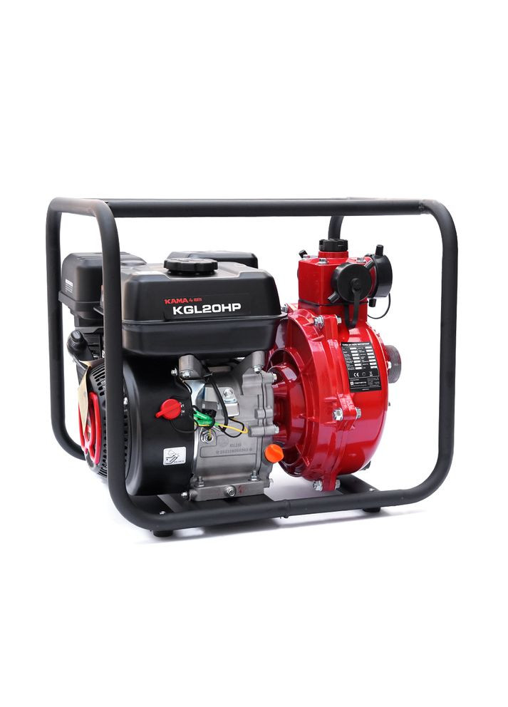 Мотопомпа бензинова KGL20HP, продуктивність 20 м3/година, потужність 7 к.с. Kama (314776093)