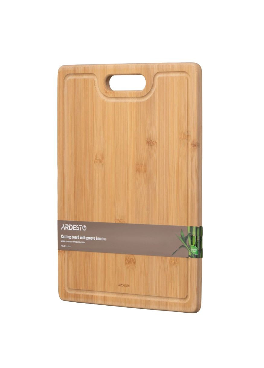 Доска кухонная с желобом Midori 40х30х1.5 см AR1440BAM Ardesto (370281796)