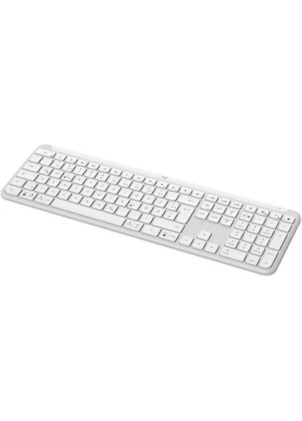 Клавиатура беспроводная K950 Bluetooth/Wireless UA Off-White Logitech (342060201)