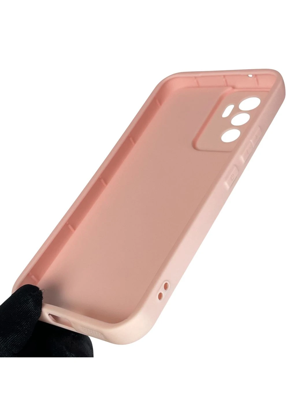 Чохол силіконовий Soft Touch з 3D принтом злого кота для V23E рожевий (Повний захист камери) Vivo (378976073)