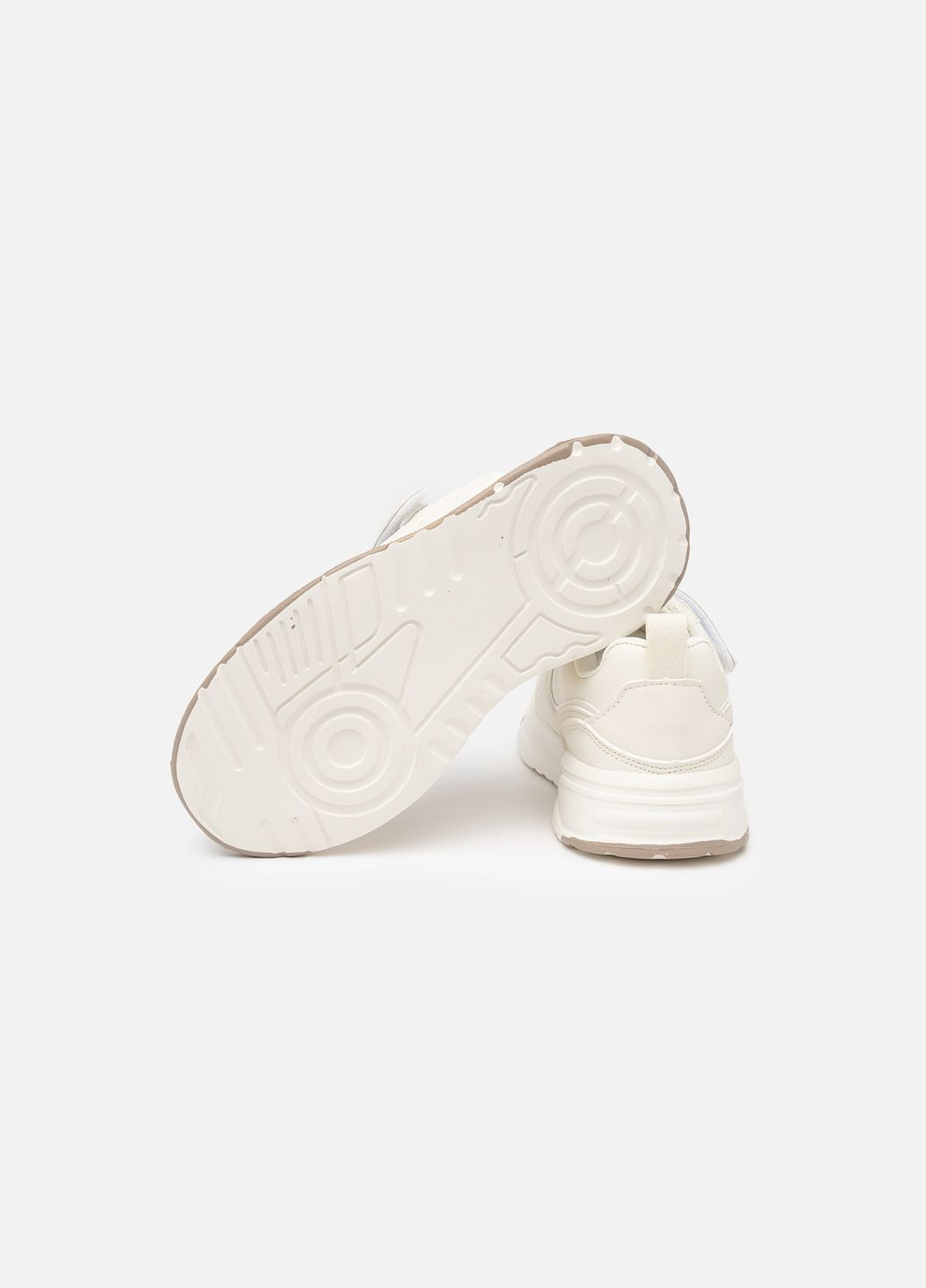 Бежеві кросівки для дівчинки колір бежевий цб-00241867 No Brand