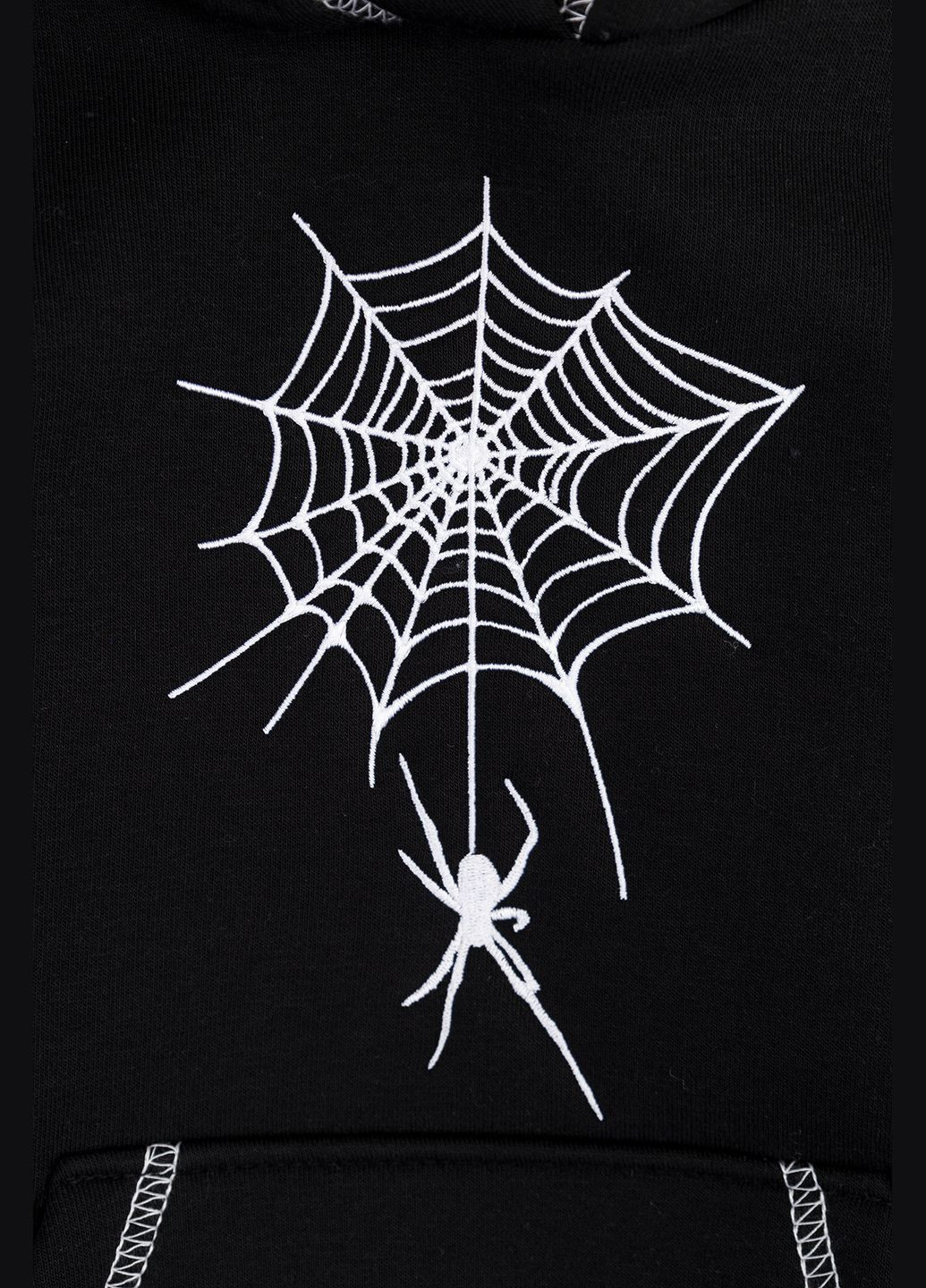 Худи для мальчика цвет черный ЦБ-00261380 Yuki (306831592)