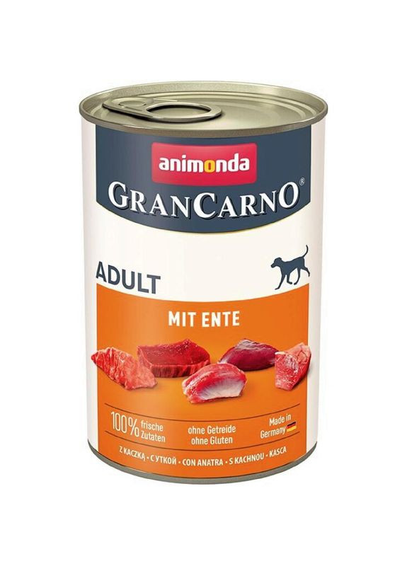 GranCarno Original Adult корм для дорослих собак качка 400 г Animonda (280901154)