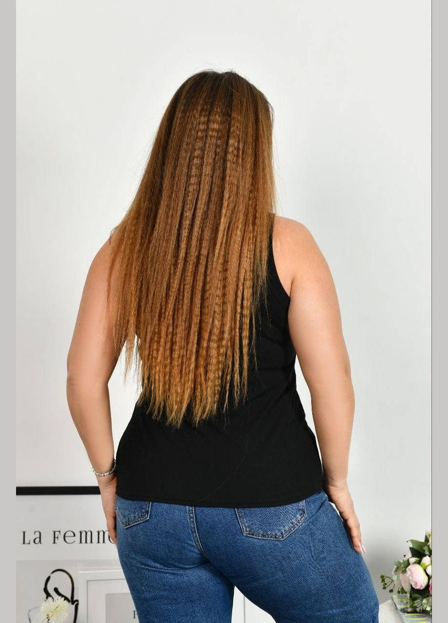 Мужская рубашка больших размеров черная You Best — 332621159