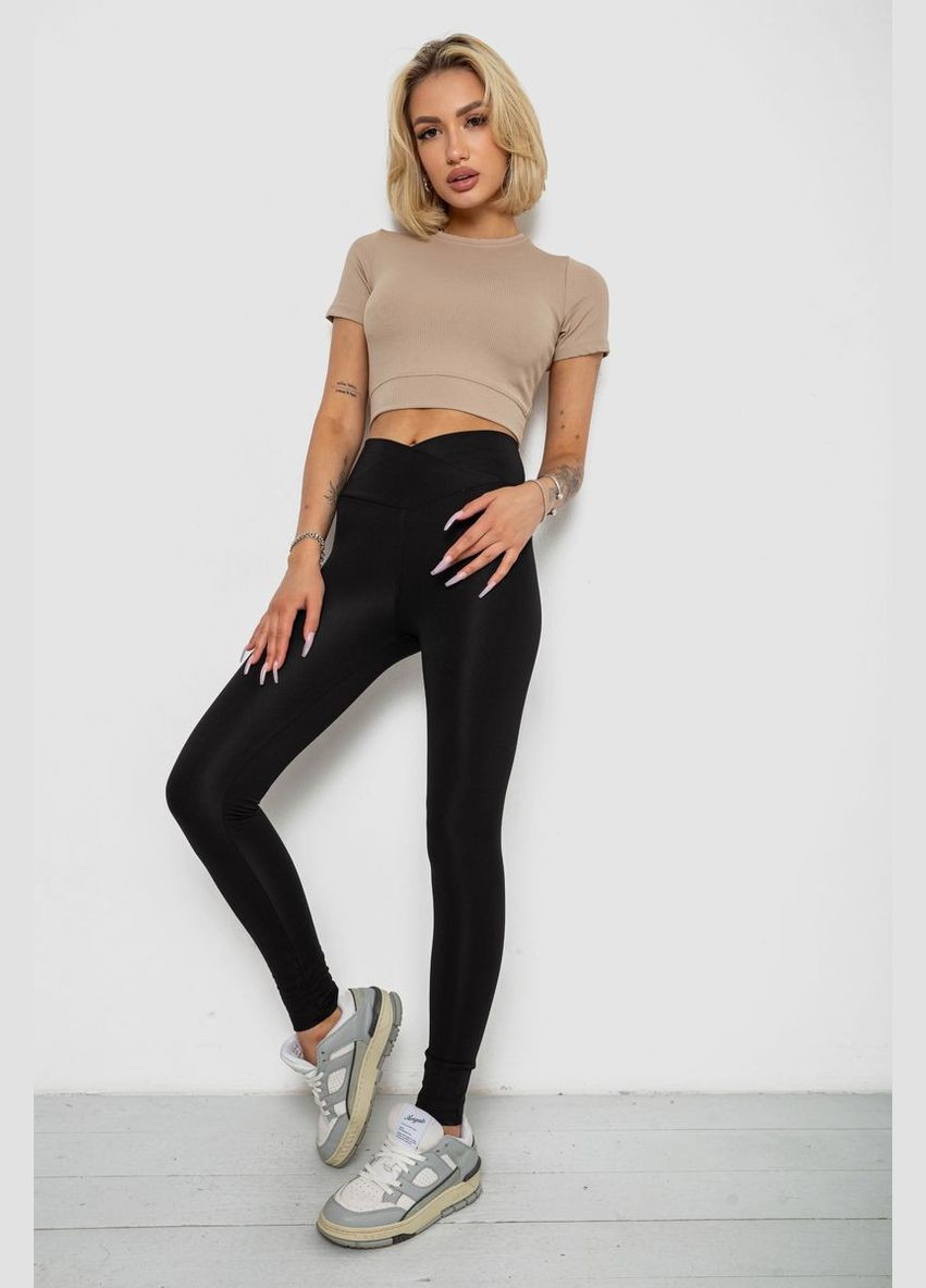 Футболка - топ женская в рубчик Ager 238R58210 - (338793198)