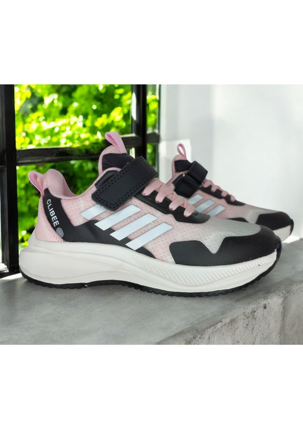Розовые всесезонные кроссовки Clibee 333BP