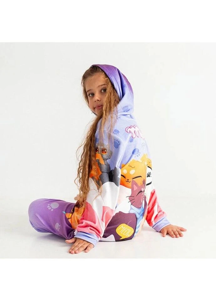 Кигуруми для детей до 3 лет 3D Котики Meow 3809, 0, 110 17174 110, см FlexDress (324623574)