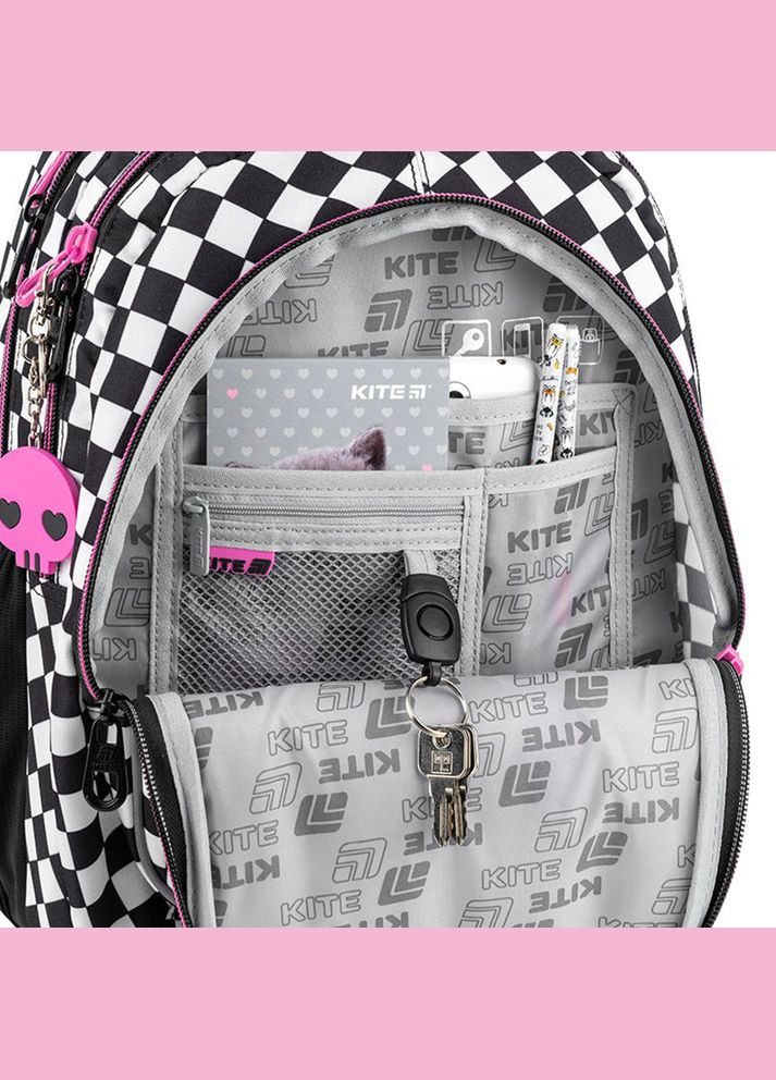 Рюкзак Education teens Kuromi 20,5 л HK25-8001M Kite (323168318)