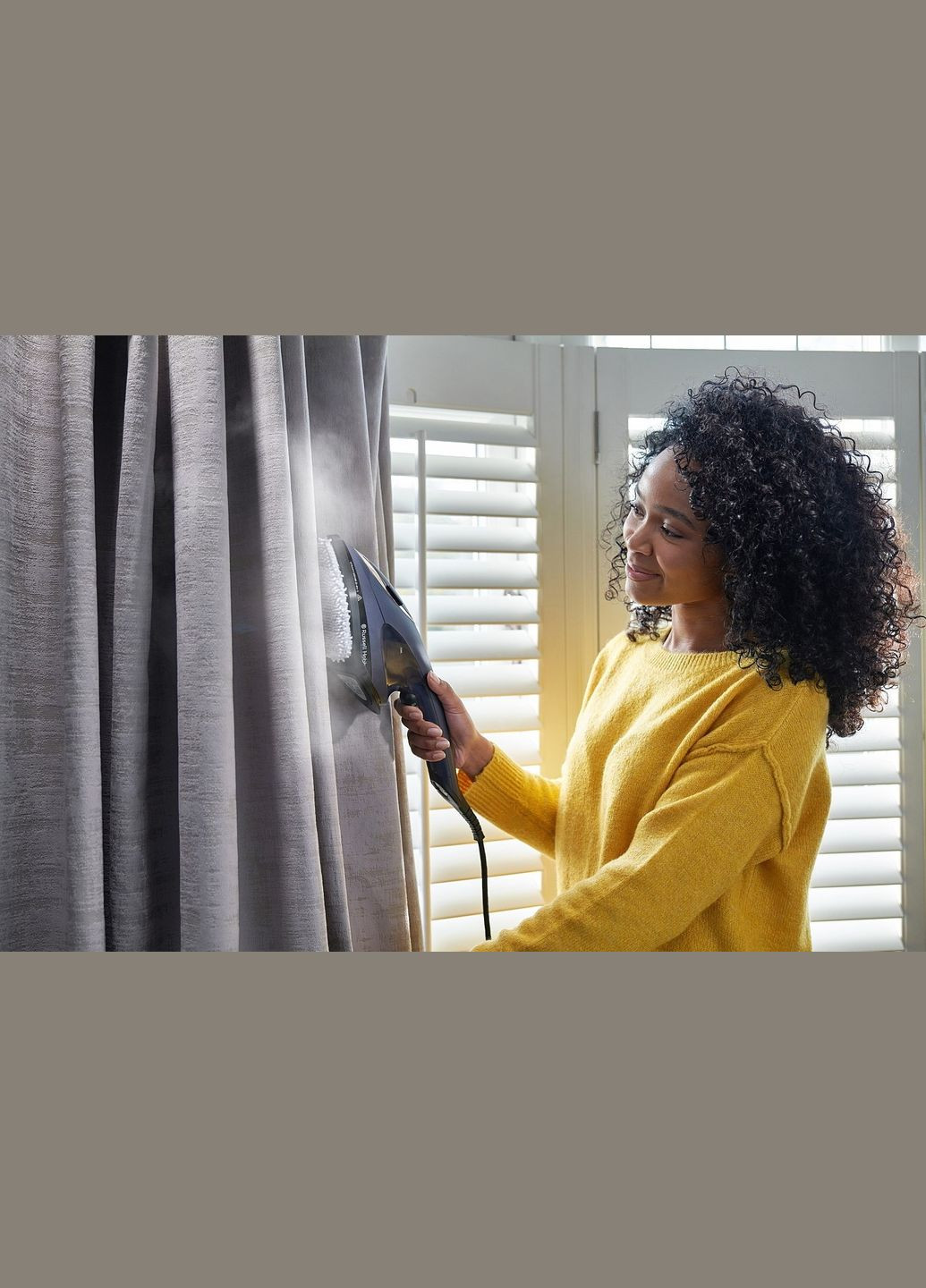 Відпарювач Steam Genie 2-в-1, 1700Вт, 150мл, паровий удар -20гр, постійна пара - 20гр, керам. підошва, синій Russell Hobbs (320826930)