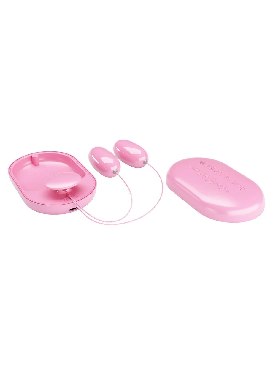 Віброяйцо Fun Box Pink, 12 vibration functions Pretty Love (383084588)
