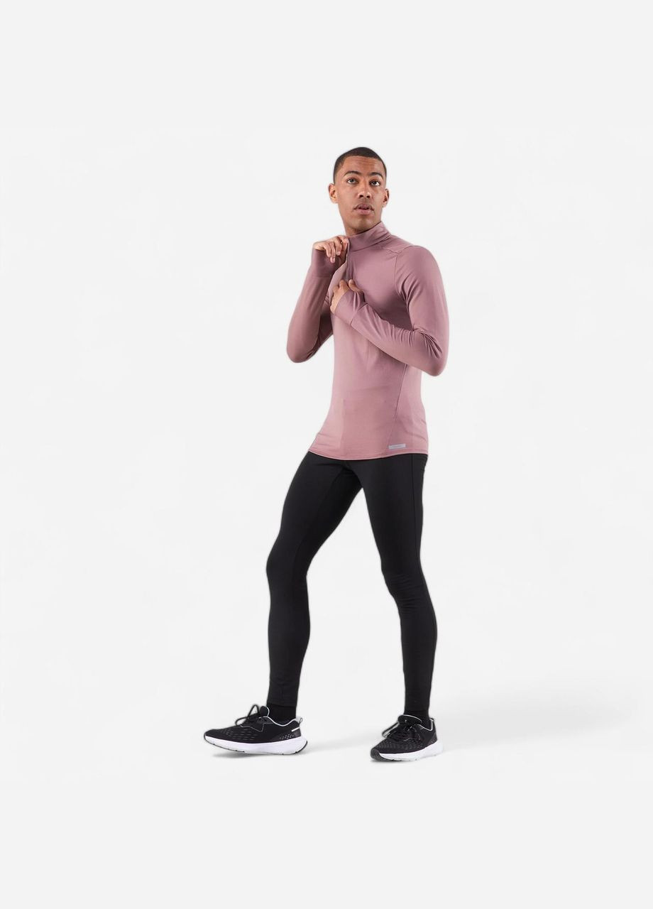 Тайтси чоловічі 100 теплі для бігу чорні Kalenji (323459483)