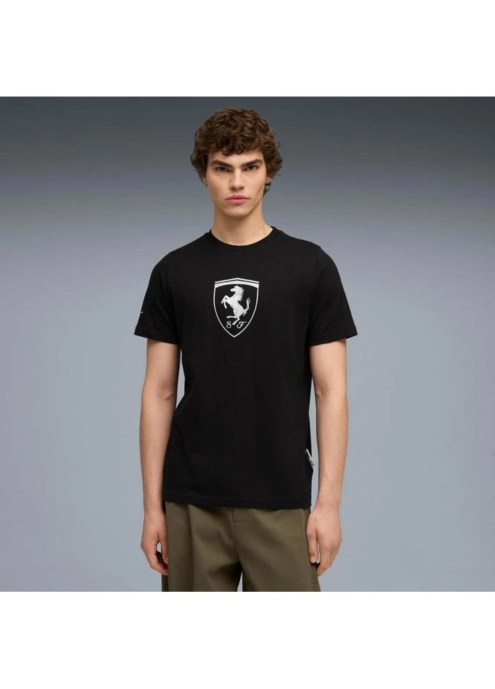Черная футболка ferrari black 632785-01 Puma